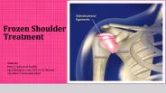 Frozen Shoulder Treatment