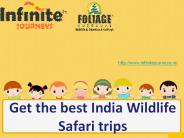 Get the best India Wildlife Safari trips