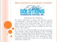 Alcohol and Drug Addiction Treatment Center | New Solutions Counseling Centers PowerPoint PPT Presentation
