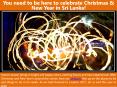 You need to be here to celebrate Christmas & New Year in Sri Lanka! (1) PowerPoint PPT Presentation