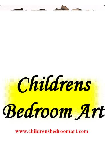 Childrens Bedroom Art