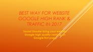 I will create your website Google high rank