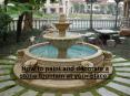 Decorating a Natural Stone Fountain PowerPoint PPT Presentation