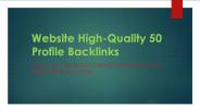 Social shouter will give 50 high profile backlinks