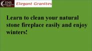 Natural Stone Fireplaces Exporters