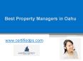 Best Property Managers in Oahu - www.certifiedps.com (1) PowerPoint PPT Presentation