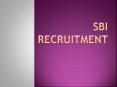 SBI Recruitment PowerPoint PPT Presentation