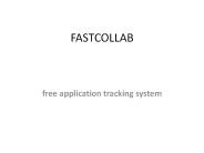 free application tracking system - fastcollab
