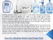 Alkaline Water Machine
