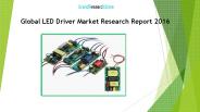 Global led driver market research report 2016