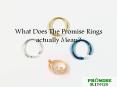 What Does The Promise Rings actually Mean? PowerPoint PPT Presentation