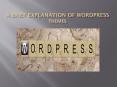 A Brief Explanation Of Wordpress Themes PowerPoint PPT Presentation