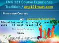 ENG 121 Course Experience Tradition / eng121mart.com PowerPoint PPT Presentation