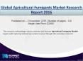 Agricultural Fumigants Market: high use of Fumigants for Agricultural Market in Europe PowerPoint PPT Presentation