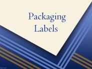 Packaging Labels