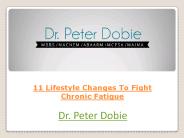 11 Lifestyle Changes To Fight Chronic Fatigue
