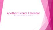 Another Events Calendar