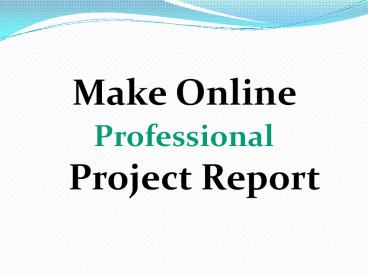 Project Report for Bank Loan