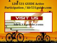 LDR 531 GUIDE Active Participation / ldr531guide.com