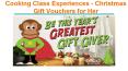 Cooking Class Experiences: Christmas Gift Vouchers for Her PowerPoint PPT Presentation