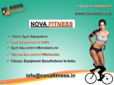 One among Best Fitness Equipment Manufacturers in India