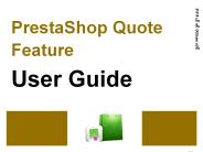 Request Quote Module for Prestashop