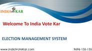 ELECTION MANAGEMENT SYSTEM