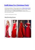 Outfit Ideas For Christmas Party! PowerPoint PPT Presentation
