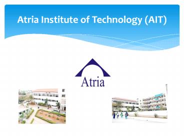 Atria Institute of Technology
