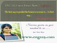 ENG 225 Course Future Starts / eng225dotcom