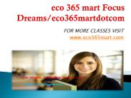 eco 365 mart Focus Dreams/eco365martdotcom