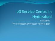 LG Service Center in Hyderabad