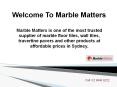 Marble Matters PowerPoint PPT Presentation