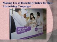 Singapore Hoarding Sticker