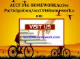 ACCT 346 HOMEWORK Active Participation/acct346homework.com PowerPoint PPT Presentation