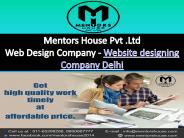 Web Designing Company - MentorsHouse