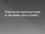 Family Court in India