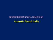 Soundproofing Wall Panels Services