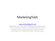 Marekting Yukti