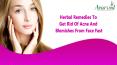 Herbal Remedies To Get Rid Of Acne And Blemishes From Face Fast