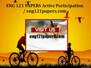 ENG 121 PAPERS Active Participation/eng121papers.com