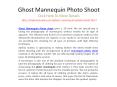 Ghost mannequin photo shoot PowerPoint PPT Presentation