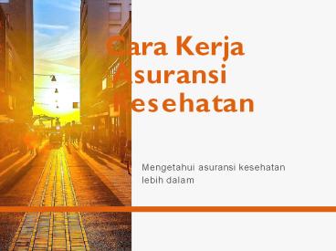 cara Kerja Asuransi Kesehatan