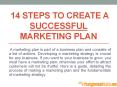 14 STEPS TO CREATE A SUCCESSFUL MARKETING PLAN PowerPoint PPT Presentation