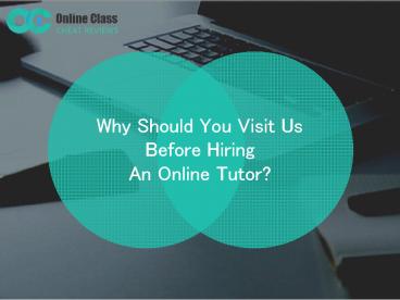 Take My Online Class Reviews