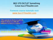 BUS 370 OUTLET Something Great/bus370outlet.com