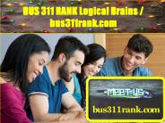 BUS 311 RANK Logical Brains / bus311rank.com