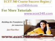 ECET 340 Course Success Begins / ecet340dotcom