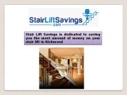 stair lift prices in Richmond