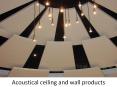 Acoustical ceiling and wall products PowerPoint PPT Presentation